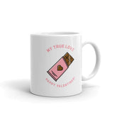My True Love Happy Valentine's Day Coffee Tea Cup Mug, Mugs, $ 17.50, A Moment Of Now™